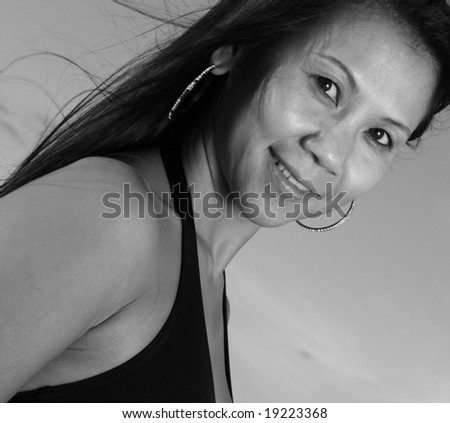 Head and shoulders shot of a Vietnamese female