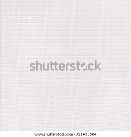 White cloth with horizontal and vertical stripes.