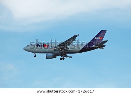 Fedex Airbus A-310 cargo airplane
