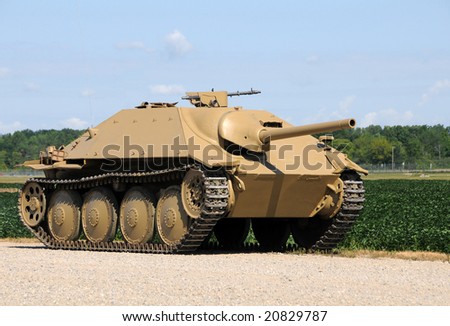 World War II era heavy armored tank