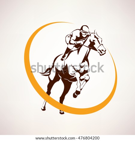 Jockey Logo Vector Design | Download Free Vector Art | Free-Vectors