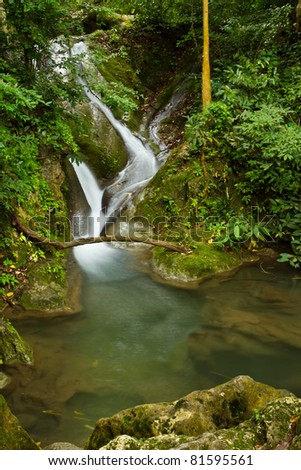 Erawan waterfall, Thailand national park, Kanchanaburi