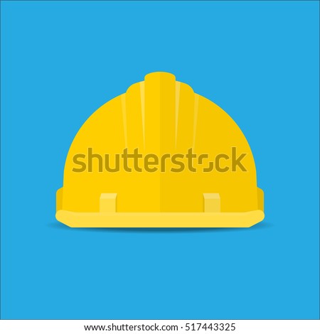 Safety helmet icon.