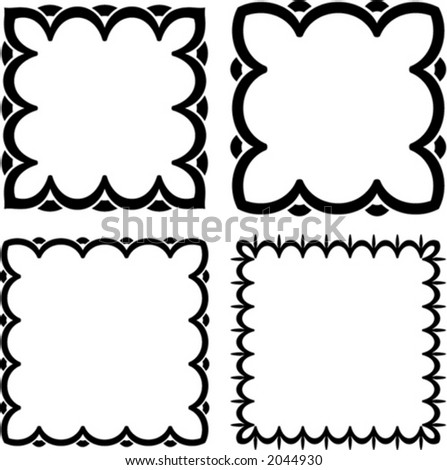 Vector Decorative Design Elements. This Is A Vector Image - You Can ...