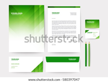 Abstract geometric background for Corporate Identity Template Poster Brochure Flyer design Layout vector template