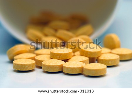 Multi vitamin pills