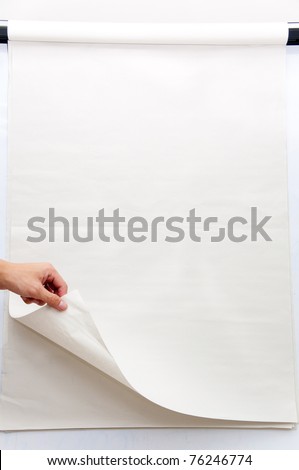 Flip chart paper