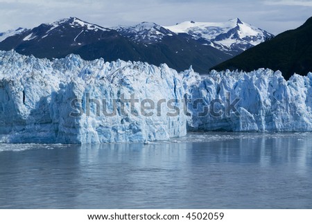 Glacier Water Blue Cold Ice Global Warming Series 01