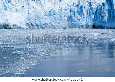 Glacier Water Blue Cold Ice Global Warming Series 05