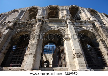 The Roman Arena in Arles, France