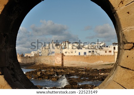 View over Essaouria, Morocco North Africa
