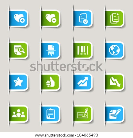 Labels - Office and Business icons