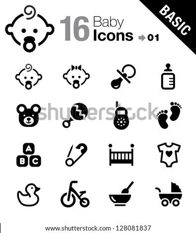Basic - Baby icons