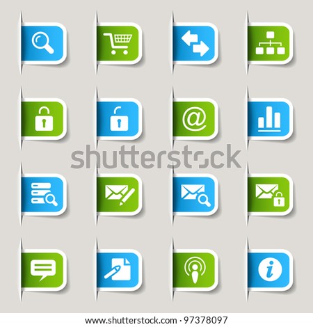 Label - Website and Internet Icons