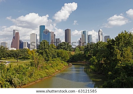 The Bayou City, Houston, Texas.