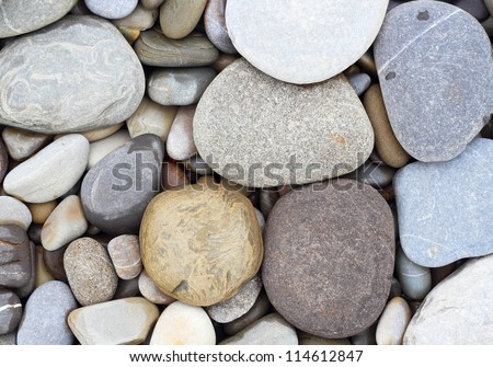Sea stones background eco