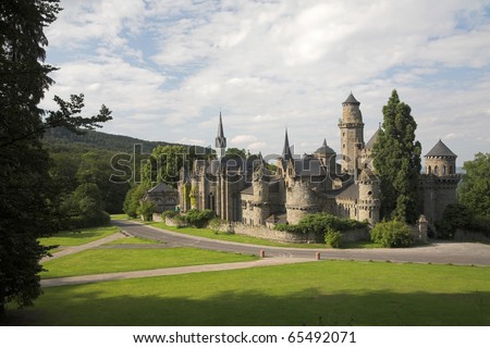 Similar – Image, Stock Photo Mountain park Kassel