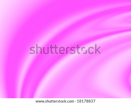 Fractal image of a rippled pink satin sheet.
