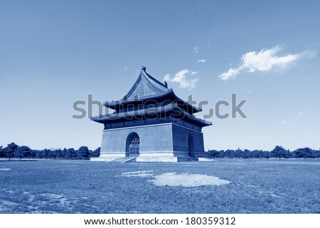 ZUNHUA, CHINA - MAY 11: Ancient architecture scenery in the Eastern Royal Tombs of the Qing Dynasty on May 11, 2013, Zunhua, Hebei Province, china.