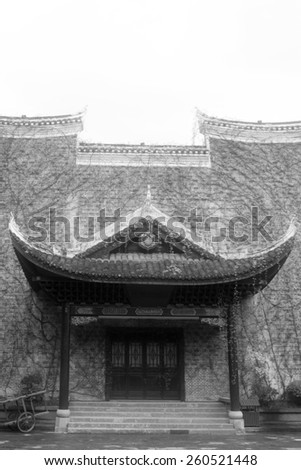 Ancient architecture landscape on April 15, 2012, Phoenix County, Hunan Province, China