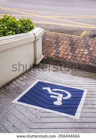 Ramps for disabled,using wheelchair ramp