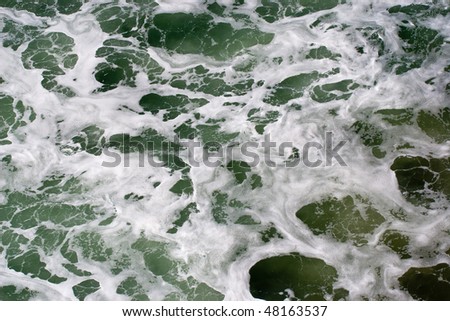 Sea foam texture
