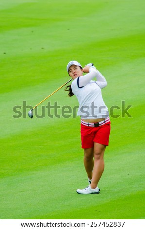 CHONBURI - MARCH 1: Sei Young Kim of South Korea in Honda LPGA Thailand 2015 at Siam Country Club, Pattaya Old Course on March 1, 2015 in Chonburi, Thailand.