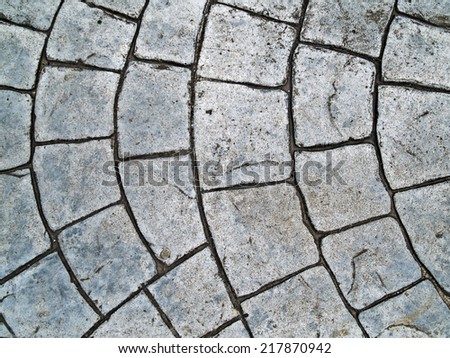 Texture of granite blocks