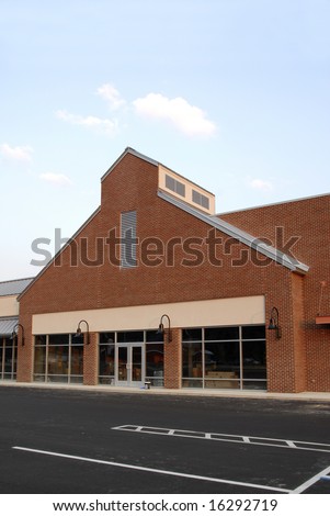 New Commercial Building with Retail and Office Space