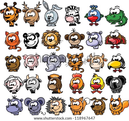 wild animals cartoons download free vector art stock graphics