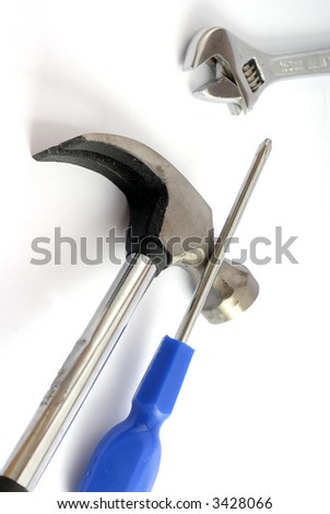 set of tools Foto stock © 