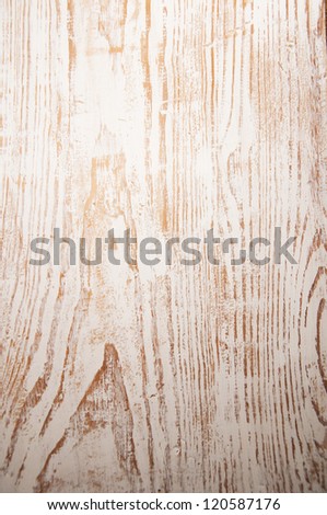 Grunge background from painted white wooden plank texture