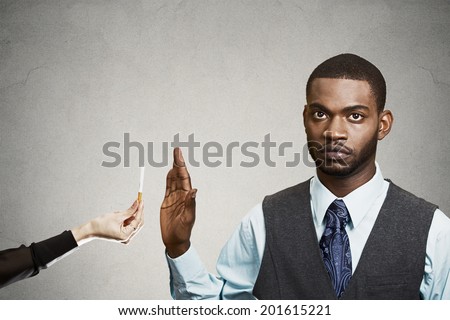 Similar – Image, Stock Photo Ethnic man smoking in studio with neon lights