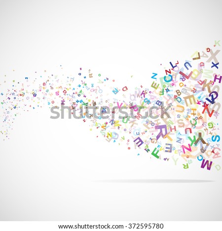 Abstract Letters Background Vector | Download Free Vector Art | Free