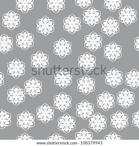 Snowflake pattern vector design :: Vector Open Stock | vector