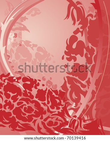 Red A Brown Abstract Background Stock Vector 70139416 : Shutterstock