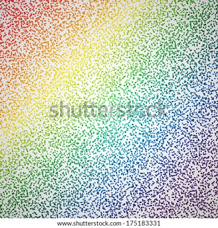 Rainbow dotted abstract seamless background pattern