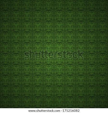 Green carbon or cloth background pattern texture