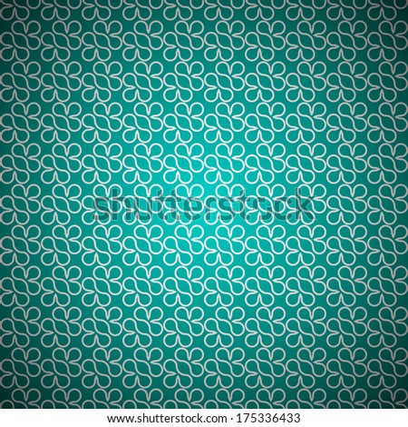 Turquoise abstract seamless diagonal background pattern