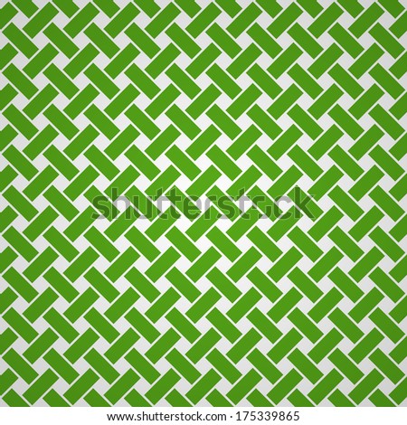 Green simple woven background pattern