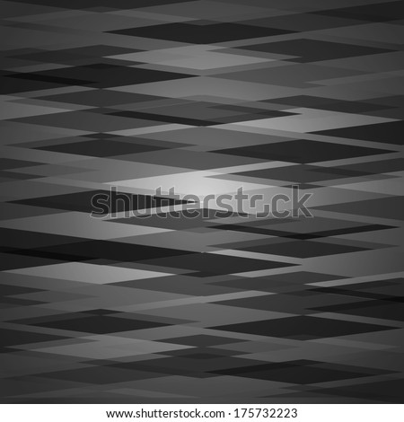 Dark clean isometric horizontal diamond background