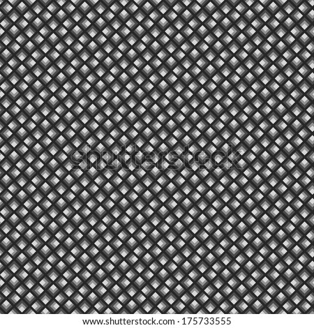 black and white off center seamless diagonal diamond background pattern
