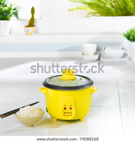 Rice cooking pot great for small family
