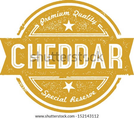 Premium Cheddar Cheese Label