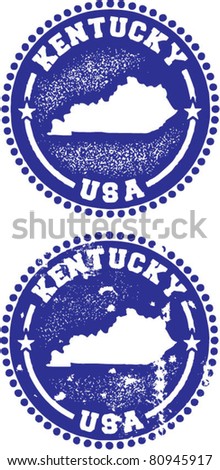 Kentucky USA Stamps
