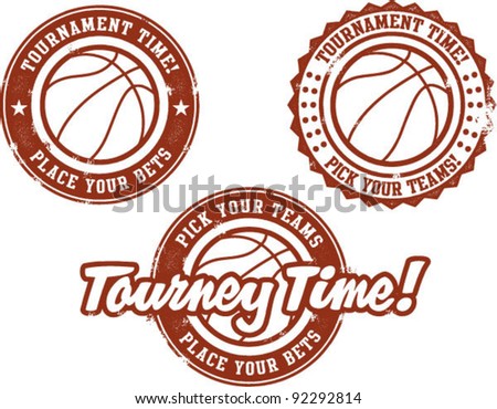 Basketball Tournament Betting Stamps