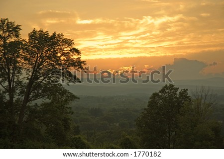 Hudson Valley Sunset