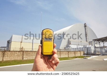 Similar – Image, Stock Photo Ghost near abandoned industrial building