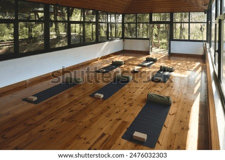 Similar – Image, Stock Photo many empty windows of a gray concrete building