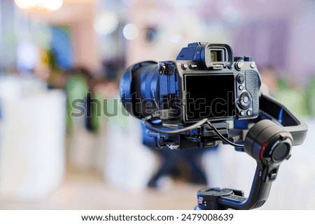 Similar – Image, Stock Photo In focus Photographer